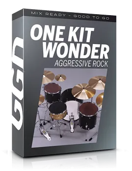 亢奋摇滚鼓音色库-GetGood Drums One Kit Wonder Aggressive Rock Kontakt