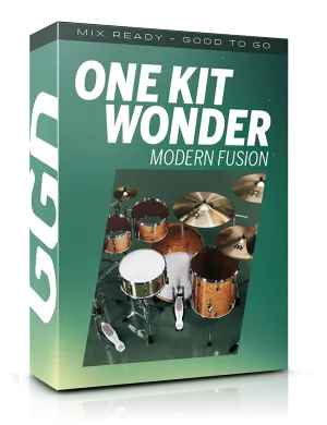 现代融合鼓音色库-GetGood Drums One Kit Wonder Modern Fusion Kontakt