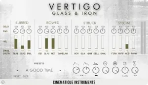 玻璃金属混合氛围音色库-Cinematique Instruments Vertigo Glass & Iron Kontakt