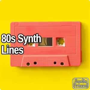 复古合成器流行采样-AudioFriend 80s Synth Lines WAV