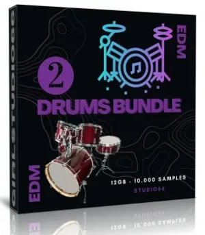 1万个电音节奏&鼓循环采样-EDM Beats and Drum Loops Bundle Two WAV