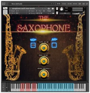 萨克斯风音色库-UL The House of Sound The Saxophone Kontakt
