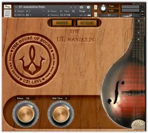 简易的曼陀林音色库-UL The House of Sound Mandolin v2.2 Kontakt