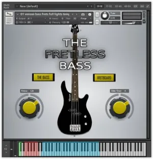 简易的文森贝斯音色库-UL The House of Sound The Bass v2.0 Kontakt