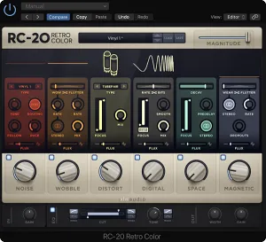 复古色彩润色效果器-XLN Audio RC-20 Retro Color v1.3.5 R2R-win