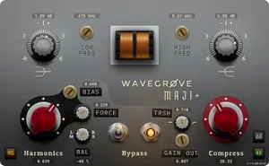 饱和压缩器插件-Wavegrove Maji+ v1.1.0 WiN-MAC