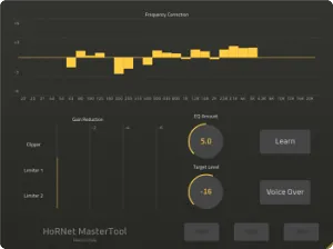 智能母带处理插件-HoRNet MasterTool v1.1.1 WiN-MAC