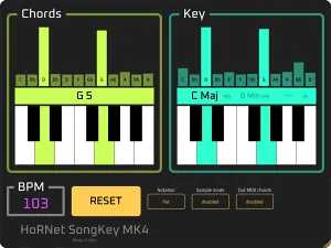 实时和弦速度调性识别插件-HoRNet SongKeyMK4 v4.0.0 WIN-MAC