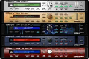 罗兰合成器拓展声音模块-Roland SRX Series modded with original sounds