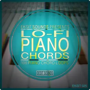 Lo-Fi钢琴和弦采样-Eksit Sounds Lo-Fi Piano Chords WAV