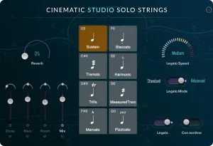 电影工作室独奏弦乐音源-Cinematic Studio Solo Strings Kontakt