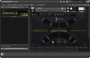 现代人声引擎音色库-Output Exhale Kontakt