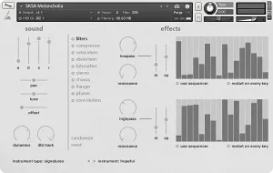 忧郁氛围电吉他音色库-Sketch Sampling  Melancholia Guitar Kontakt