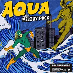 HipHop/Trap旋律采样-Rip Speakers Aqua Premium Melody Collection WAV MiDi