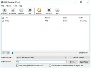 MIDI 渲染软件-Abyssmedia MIDIRenderer 4.0 WIN