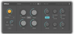 模拟数字混响延迟插件-Surreal Machines Diffuse v1.3.1 Articstorm-win