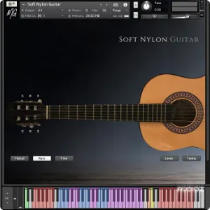 尼龙弦吉他音色库-MG Soft Nylon Guitar KONTAKT
