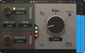 声像平衡插件-Boz Digital Labs Pan Knob v2.0.8 R2R WiN-MAC