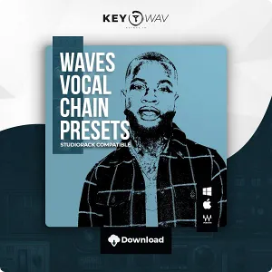 说唱人声效果链预设-Key WAV Drippin Sing/Rap Waves Vocal Chain Preset