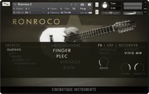 朗洛叩琴音色库-Cinematique Instruments Ronroco v2 Kontakt