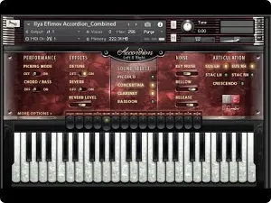手风琴音色库-Ilya Efimov Accordion Kontakt