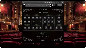 老式瑞典簧风琴音色库-Marcos Ciscar Reed Organ Kontakt