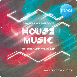 House工程模版-Logic-Templates House Music Studio One 3 Template
