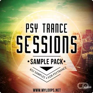 Psy-Trance采样/工程模版-Myloops Psy Trance Collection Sample Pack WAV and Studio One Template