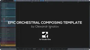 管弦乐工程模版-Olexandr Ignatov Epic Orchestral Studio One Template