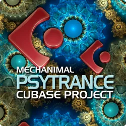 Psytrance工程模版-DMS Mechanimal Psytrance 1 Cubase Project