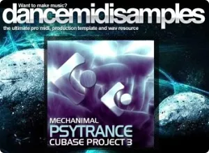 Psytrance工程模版-DMS Mechanimal Psytrance 3 Cubase Project