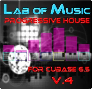 Progressive House工程模版-Lab of Music Progressive House Cubase 6 Project Vol 4