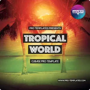 Tropical工程模版-Logic Templates Tropical World Cubase Template