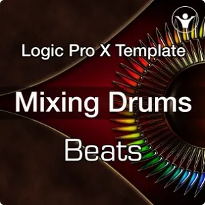 电音鼓混音模版-WeMakeDanceMusic Mixing Drums Logic Pro Template