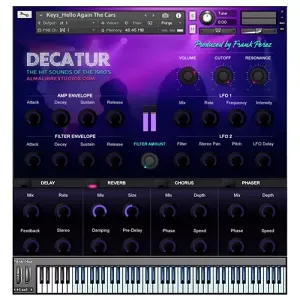 复古流行综合音色库-Decatur The Hit Sounds Of The 1980s Kontakt
