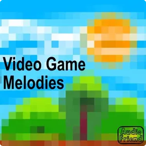 100首8bit视频游戏旋律-AudioFriend Video Game Melodies WAV