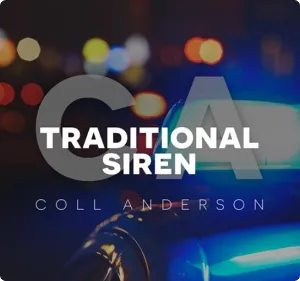 传统警报器音效-Casoundinc Traditional Siren WAV