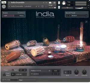 印度民乐音色库简化版-Native Instruments India Lite Kontakt
