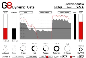 动态门限效果器-Unfiltered Audio G8 Dynamic Gate v1.6.0 TC-win