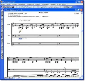 乐谱编辑软件-Harmony Assistant v9.9.9C Multilingual WIN