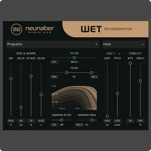 算法混响效果器-Neunaber Audio Wet Reverberator v1.0.4 Offline WiN (MOCHA)