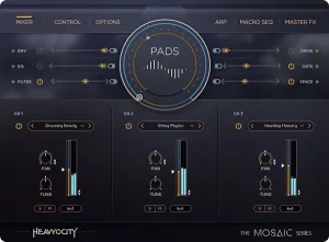 电影氛围音色库-Heavyocity Mosaic Pads Kontakt