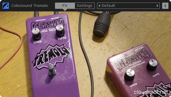踏板模拟效果器-Martinic Colorsound Tremolo v1.0.0 MORiA [MAC] :-1