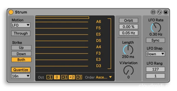 琶音效果器模块-Patches Zone Strum v2.1.1 [Max for Live] :-1