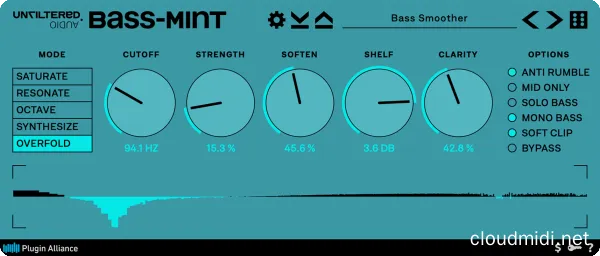 低频增强效果器-Unfiltered Audio Bass Mint v1.1.1 TC-win :-1
