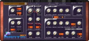 模拟合成器-Subatomic Labs Mantis307 v1.9.6.2 R2R-win