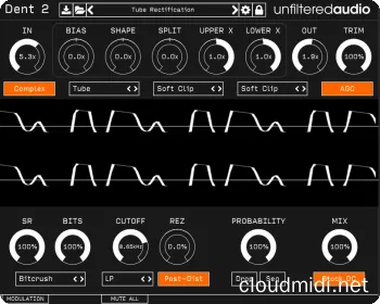 失真效果器-Unfiltered Audio Dent 2 v2.4.0 TC-win :-1