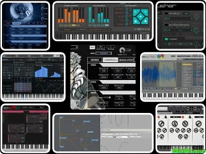 8个虚拟芯片合成乐器/效果器-Plogue Chipsynth Bundle 2024.2 R2R-win