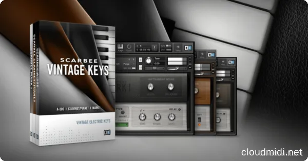 四个复古电钢琴-Native Instruments Scarbee Vintage Keys Kontakt :-1 四个复古电钢琴-Native Instruments Scarbee Vintage Keys Kontakt :-1