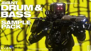 采样工程预设包-Avant Samples Avant Drum & Bass 01 WAV + Template